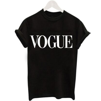 Casual Female T-shirts Plus Size S-L Harajuku Summer T Shirt Women Fashion VOGUE Printed T-shirt Woman Tee Tops Clothing - Image 2