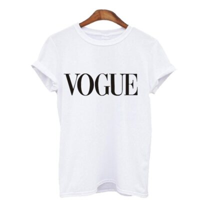 Casual Female T-shirts Plus Size S-L Harajuku Summer T Shirt Women Fashion VOGUE Printed T-shirt Woman Tee Tops Clothing - Image 3